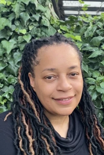 Portrait of Sheila White, Creative Arts Psychotherapist, offering in-person and online therapy in North London.